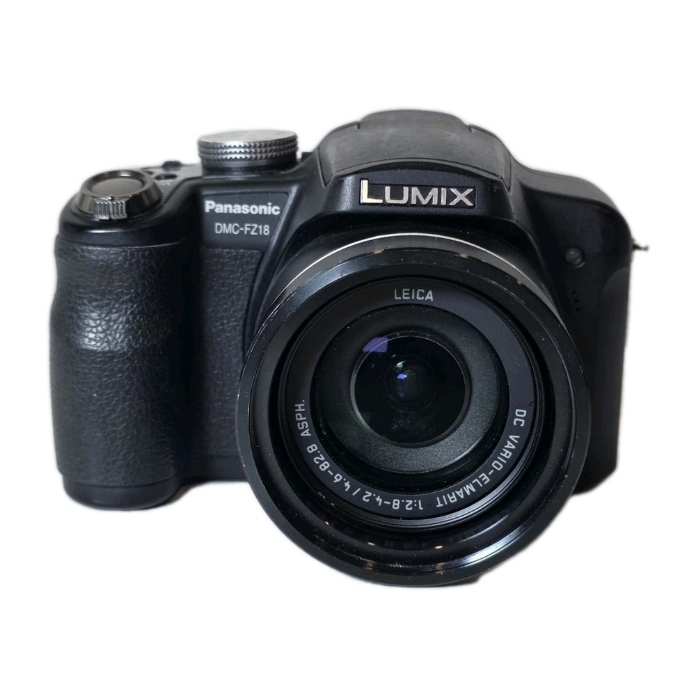 Panasonic LUMIX Digital Camera Model DMC-FZ18 TESTED No Battery